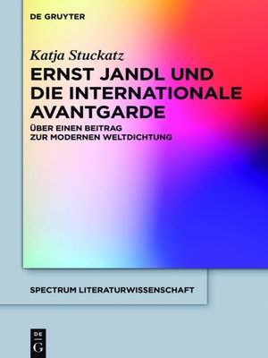 cover image of Ernst Jandl und die internationale Avantgarde